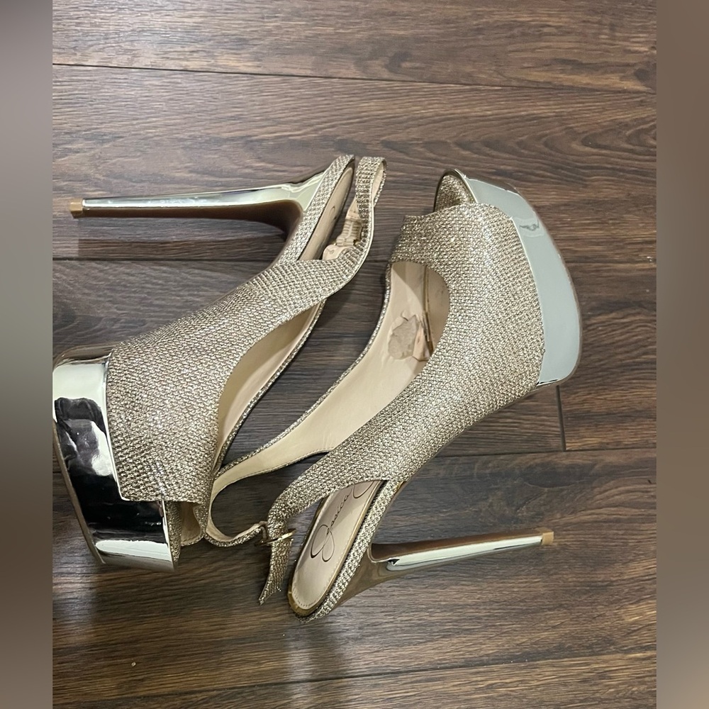 Jessica simpson platform heel sandal